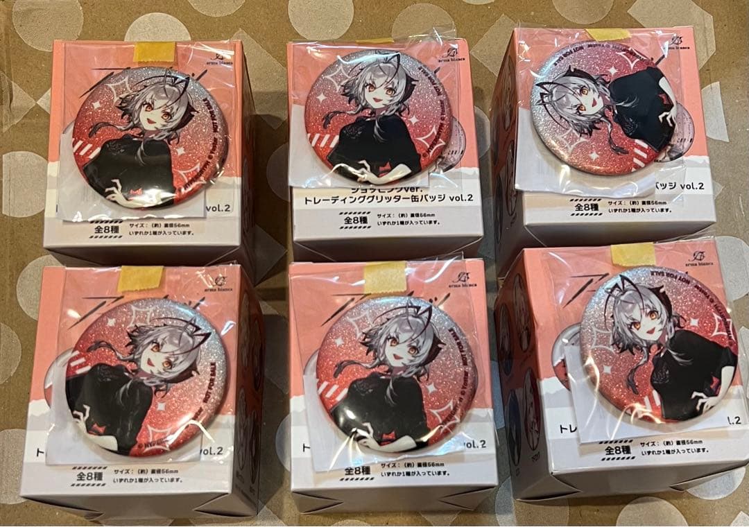 アークナイツマルイポップアップ缶バッジコンプリートセット×6