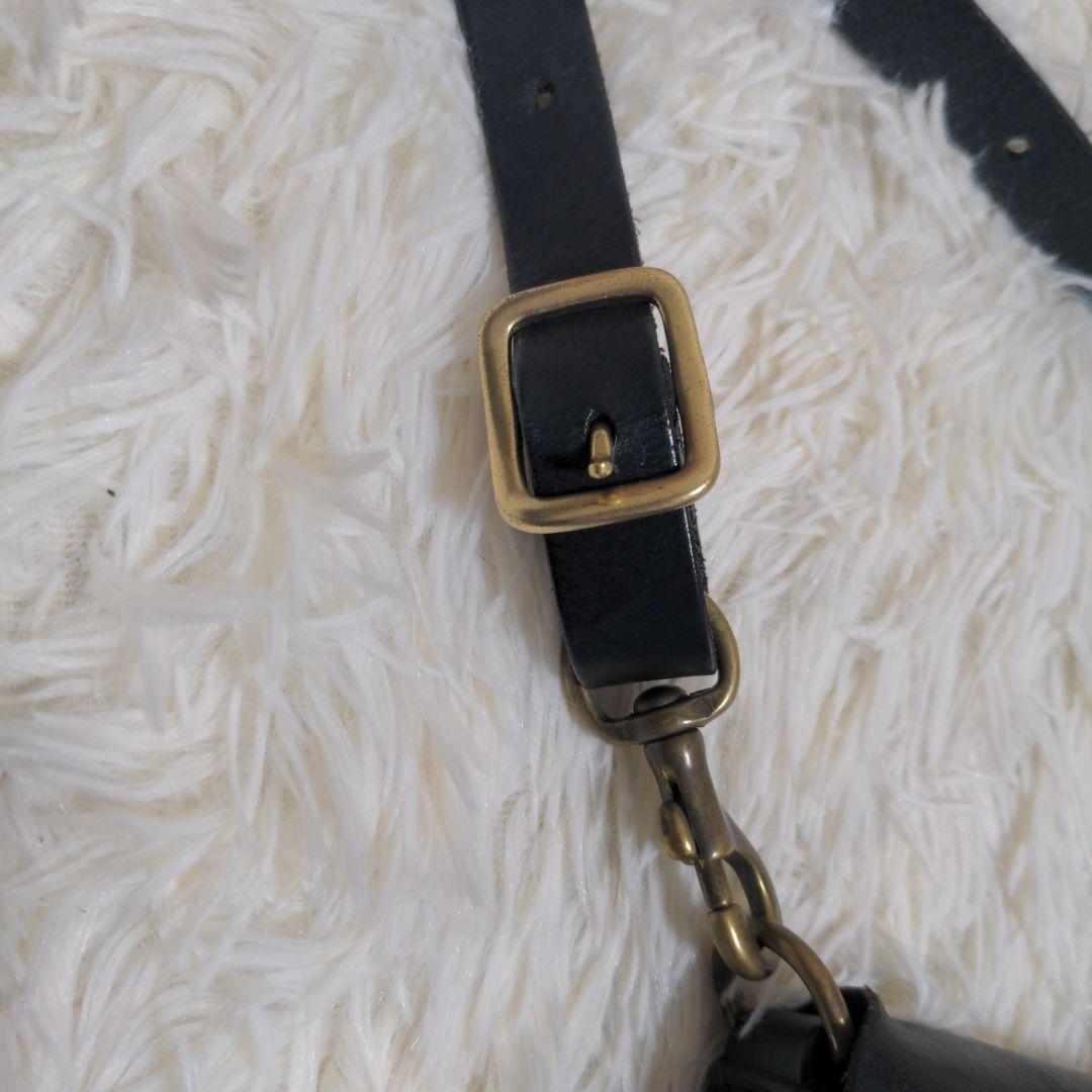 organ ショルダーバッグ レザー ブラック