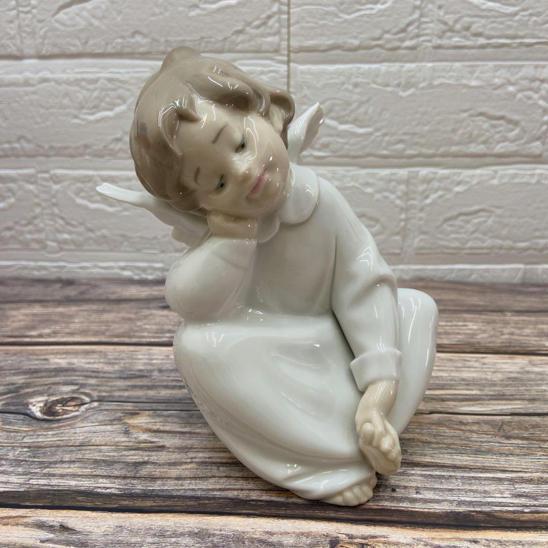 LLADRO リヤドロ 天使の考えごと（なんとかなるよ） フィギュリン