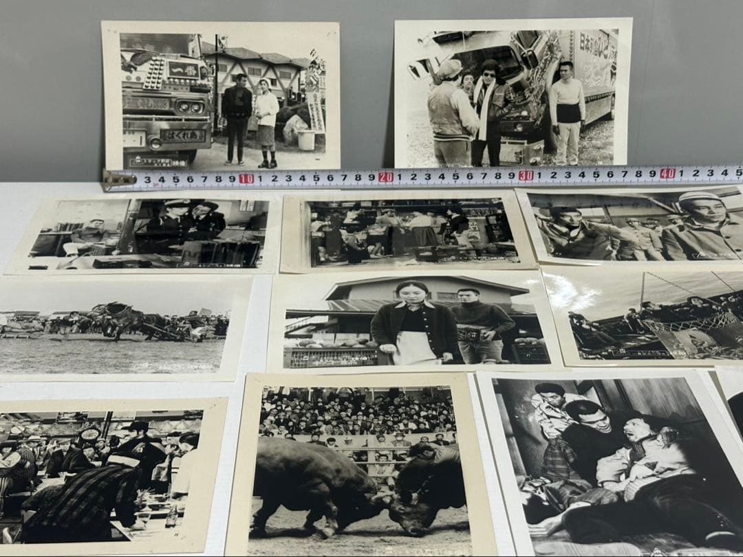 ゆうた様リクエスト2点「トラック野郎」等映画写真 12枚セット＋チラシ3枚セット