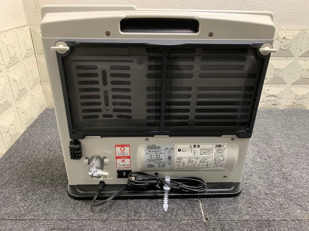 未使用品 リンナイ RC-K2401E-1 都市ガス ガスファンヒーター