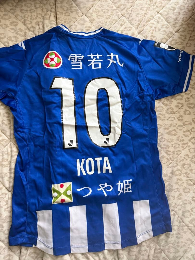 モンテディオ山形2022オーセンティック1stユニフォーム 10.山田康太