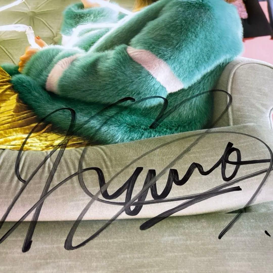 西野カナ LOVE it アルバムハガキ当選品 ポスター 直筆サイン 希少非売品