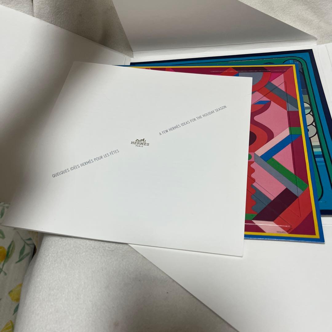 エルメス　紙製のパズル　タングラム　イヤーズギフト　ホリデー　カレデザイン