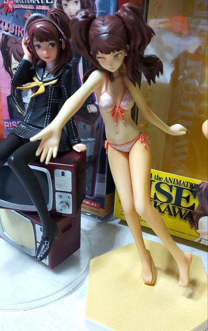 ペルソナ4 P4U フィギュア 久慈川りせ 里中千枝 天城雪子 水着