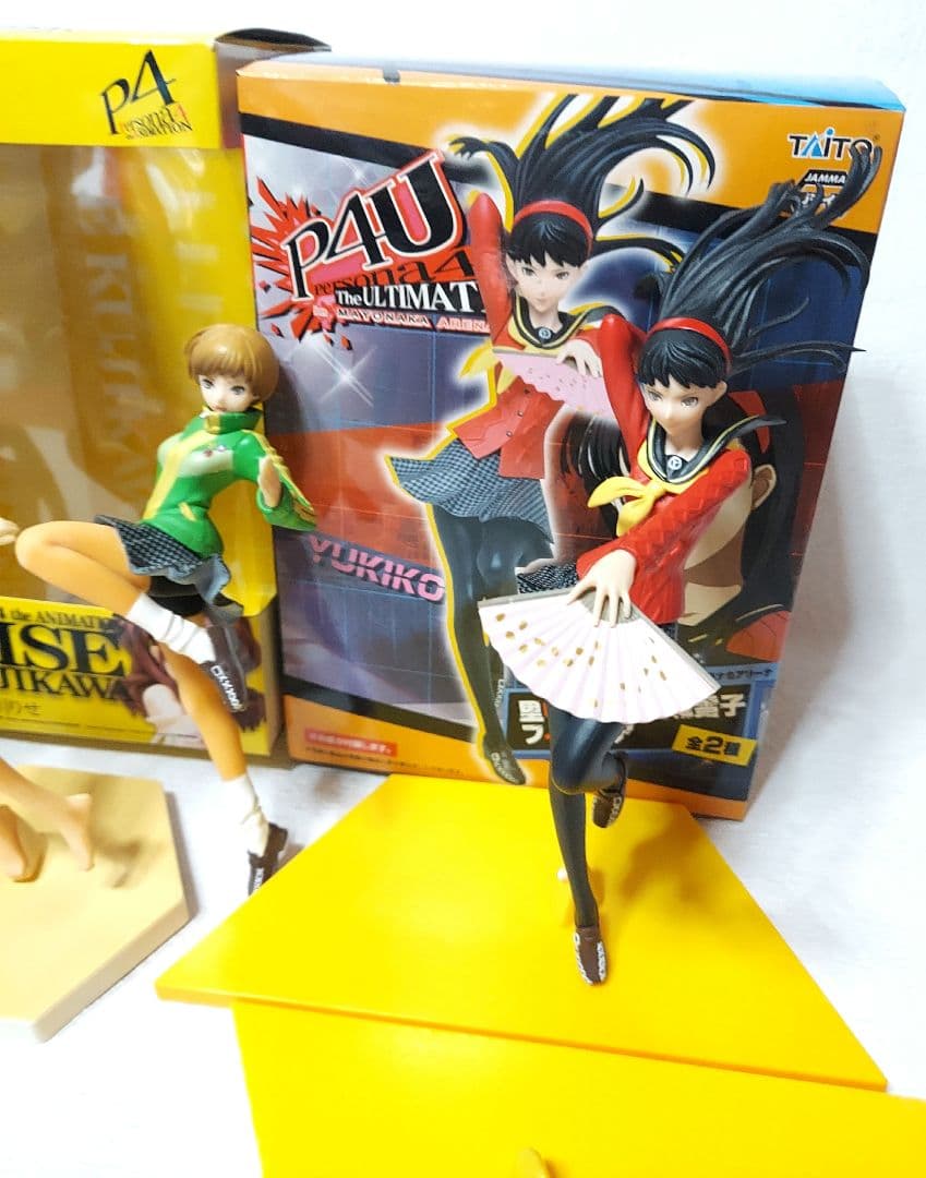 ペルソナ4 P4U フィギュア 久慈川りせ 里中千枝 天城雪子 水着