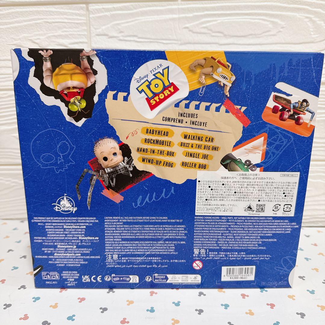 フィギュアセット　ディズニーストア　トイストーリー　30周年　シドの部屋