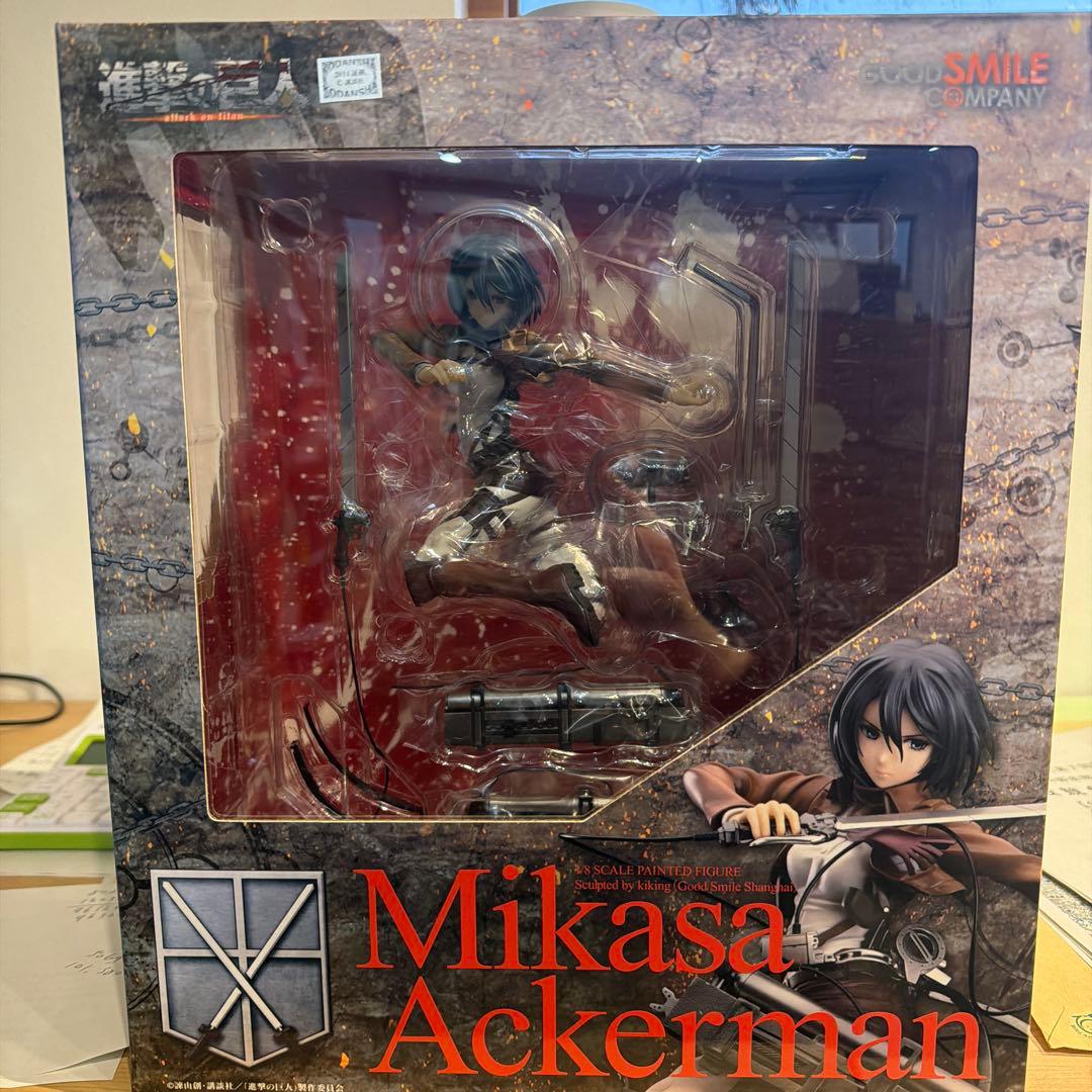 進撃の巨人 ミカサ・アッカーマン グッドスマイル HELLO！ GOOD SMILE 進撃の巨人 ミカサ・アッカーマン 可動フィギュア