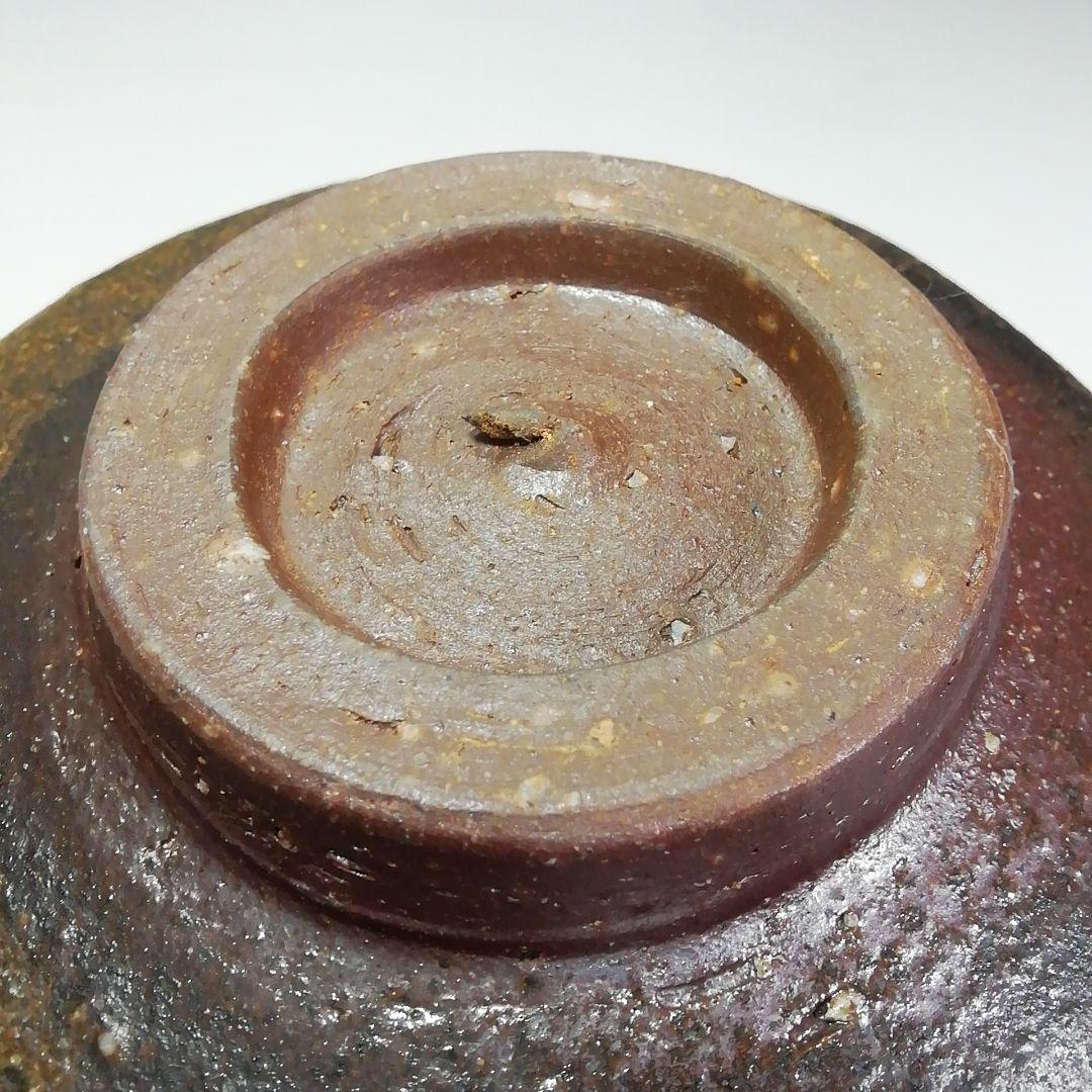 Ｓ４４６　茶碗　『備前焼』『永末隆平作』　共箱　抹茶碗　茶道具