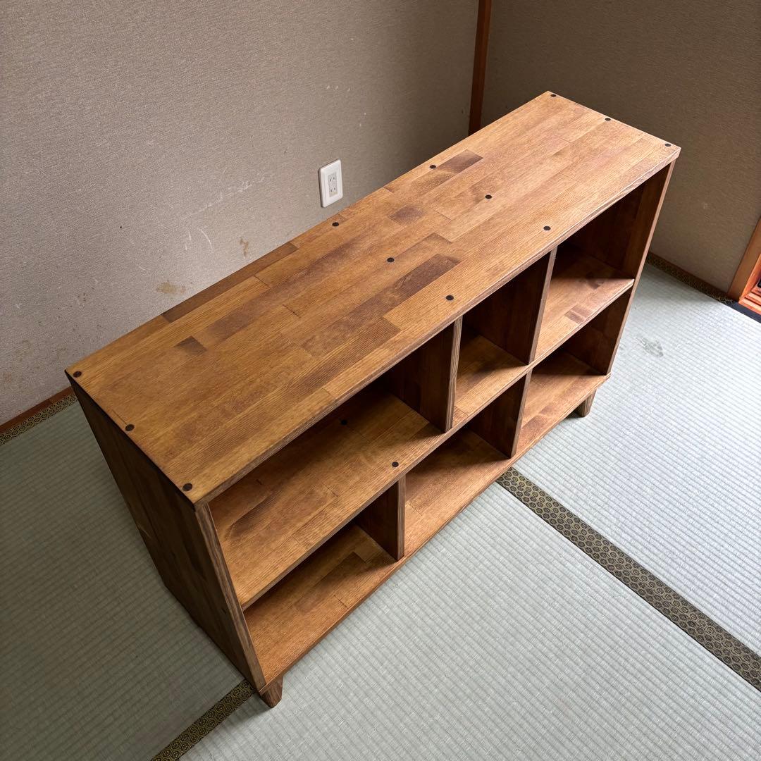 ハンドメイド 脚付きオープンシェルフ オーダー受け付けます