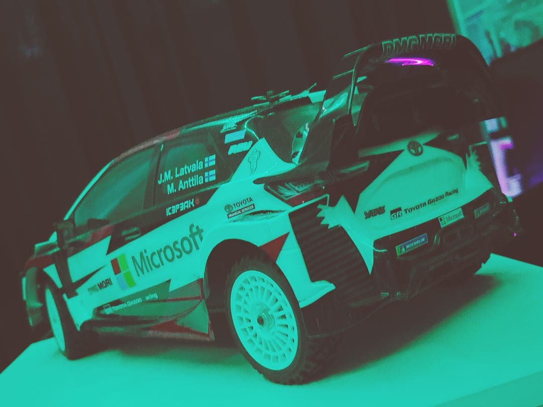 【タミヤ】XV-01 トヨタヤリスWRC ロングダンパー仕様