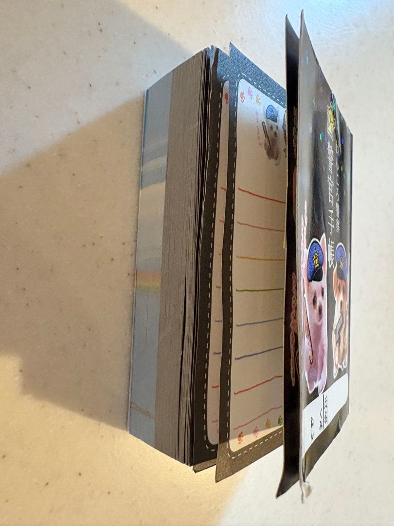 クラックス わんころ警察 警官手帳 レトロ 平成 メモ帳 メモ 犬 平成女児