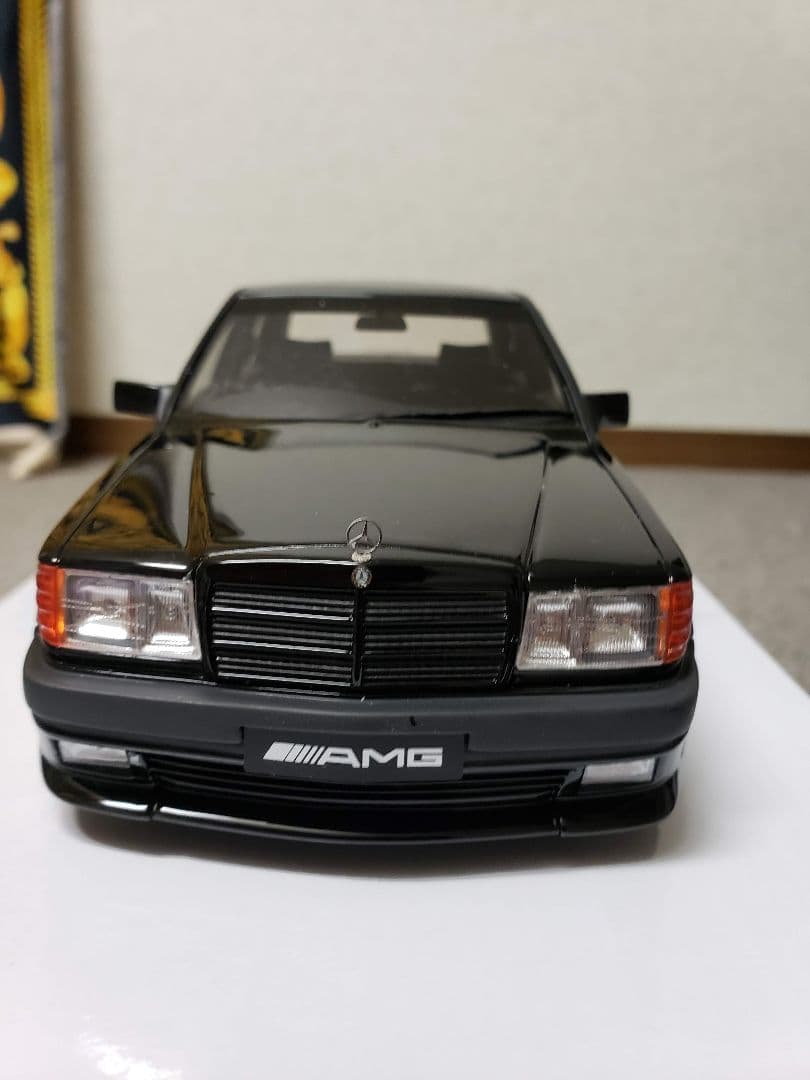 オートモービルOTTO AMG 190E2.3ブラック 1/18 絶版 希少