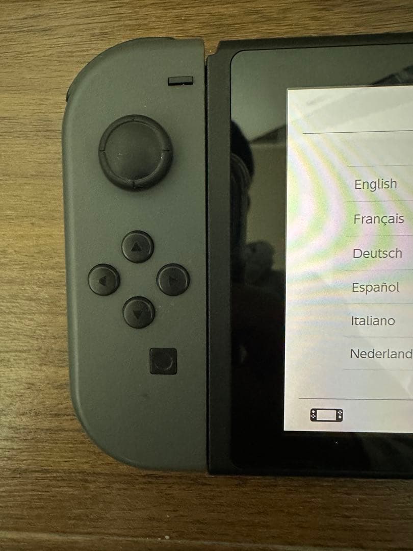 美品　Nintendo Switch 本体 グレー　備品付き