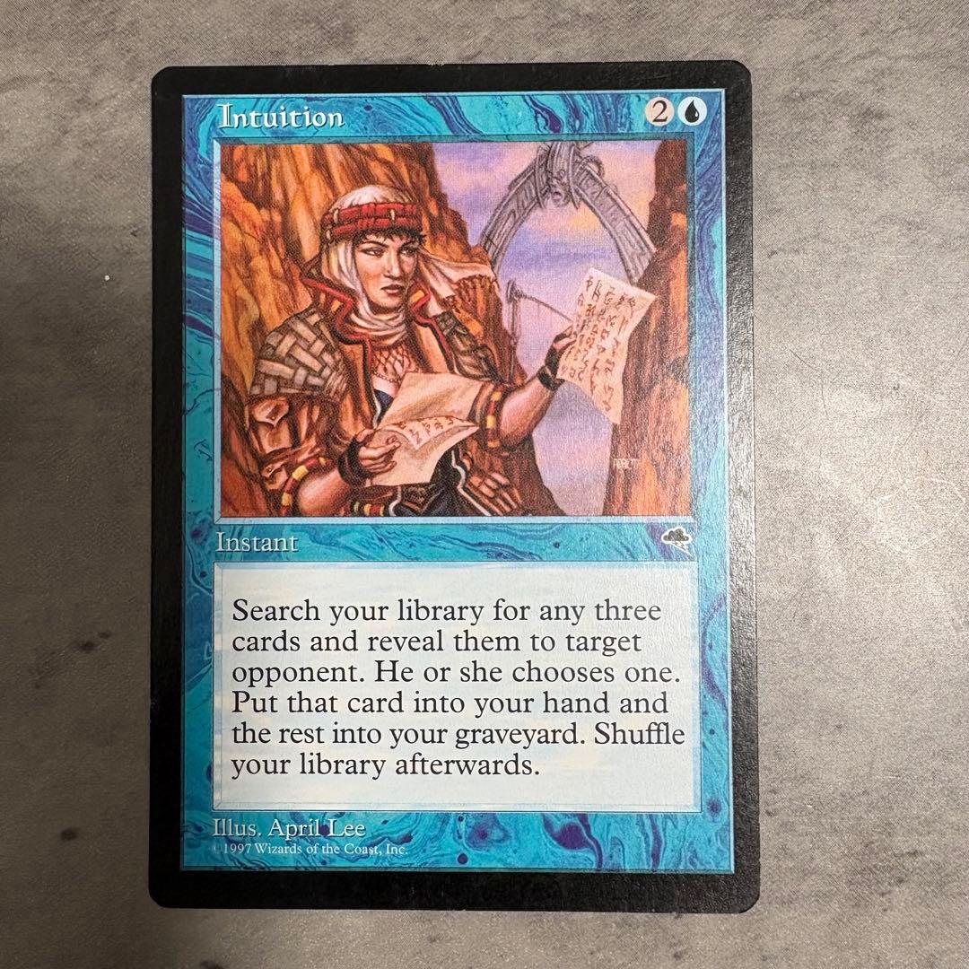 MTG マジックザギャザリング 直観 英語版Intuition - メルカリ