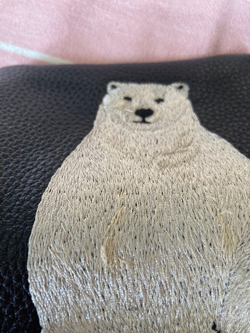 ⭐︎nori⭐︎イアパピヨネ　くま　 二つ折り財布　美品