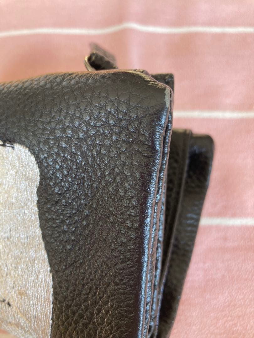 ⭐︎nori⭐︎イアパピヨネ　くま　 二つ折り財布　美品