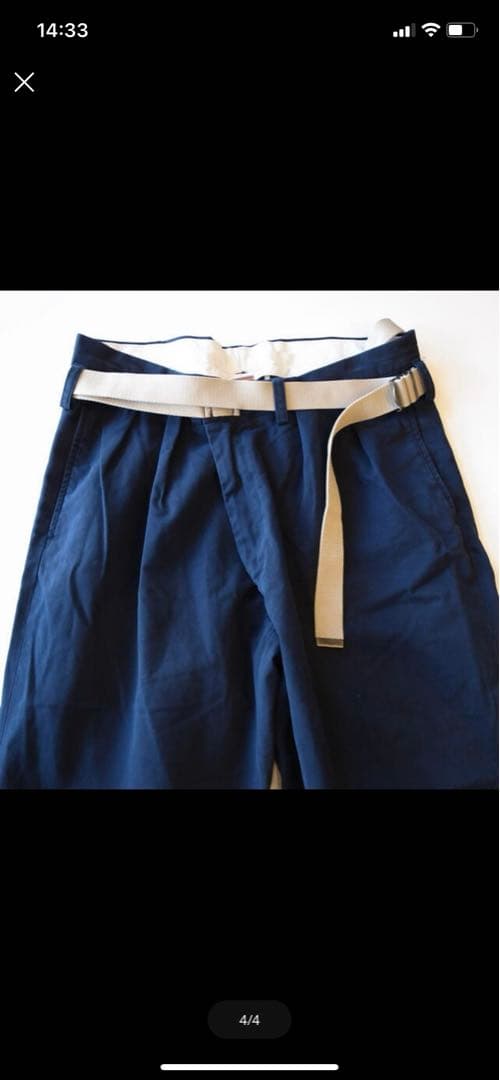 K.Y.C●メゾンエウレカ チノ Sサイズ ショッパー付き