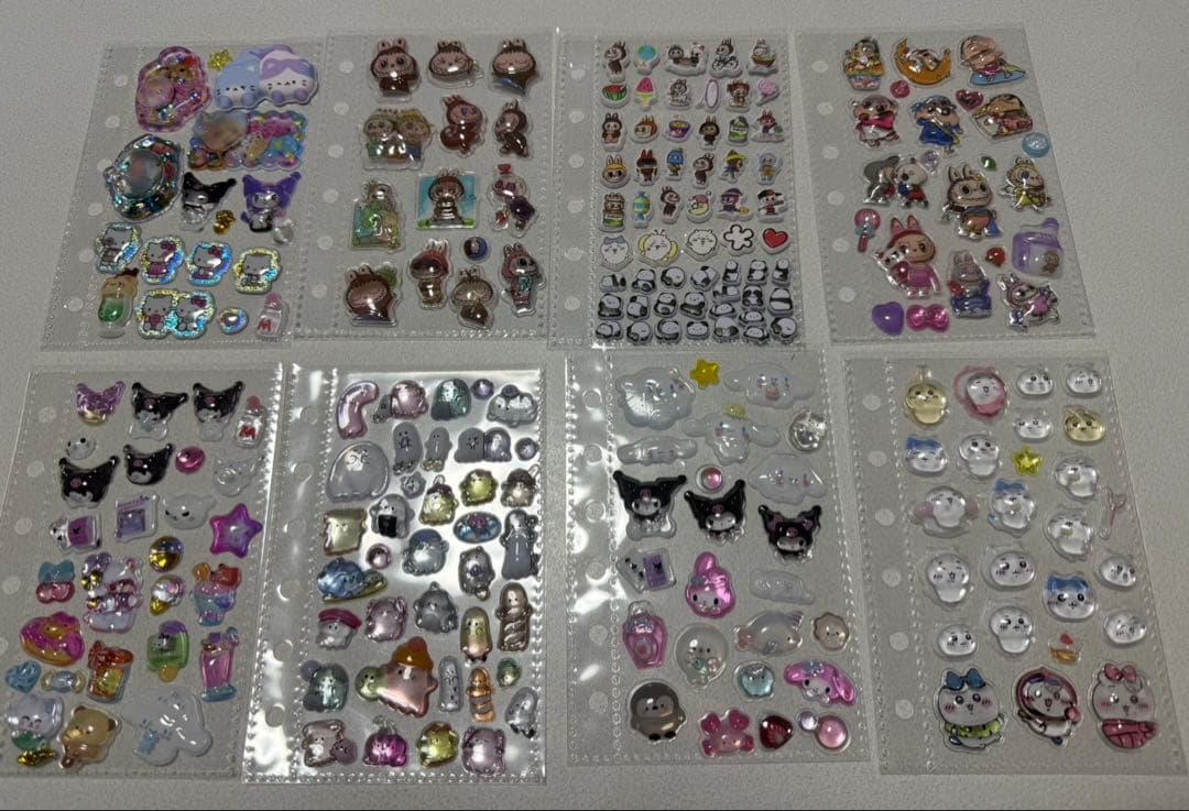 シール帳A7 完成品　リフィル23シート