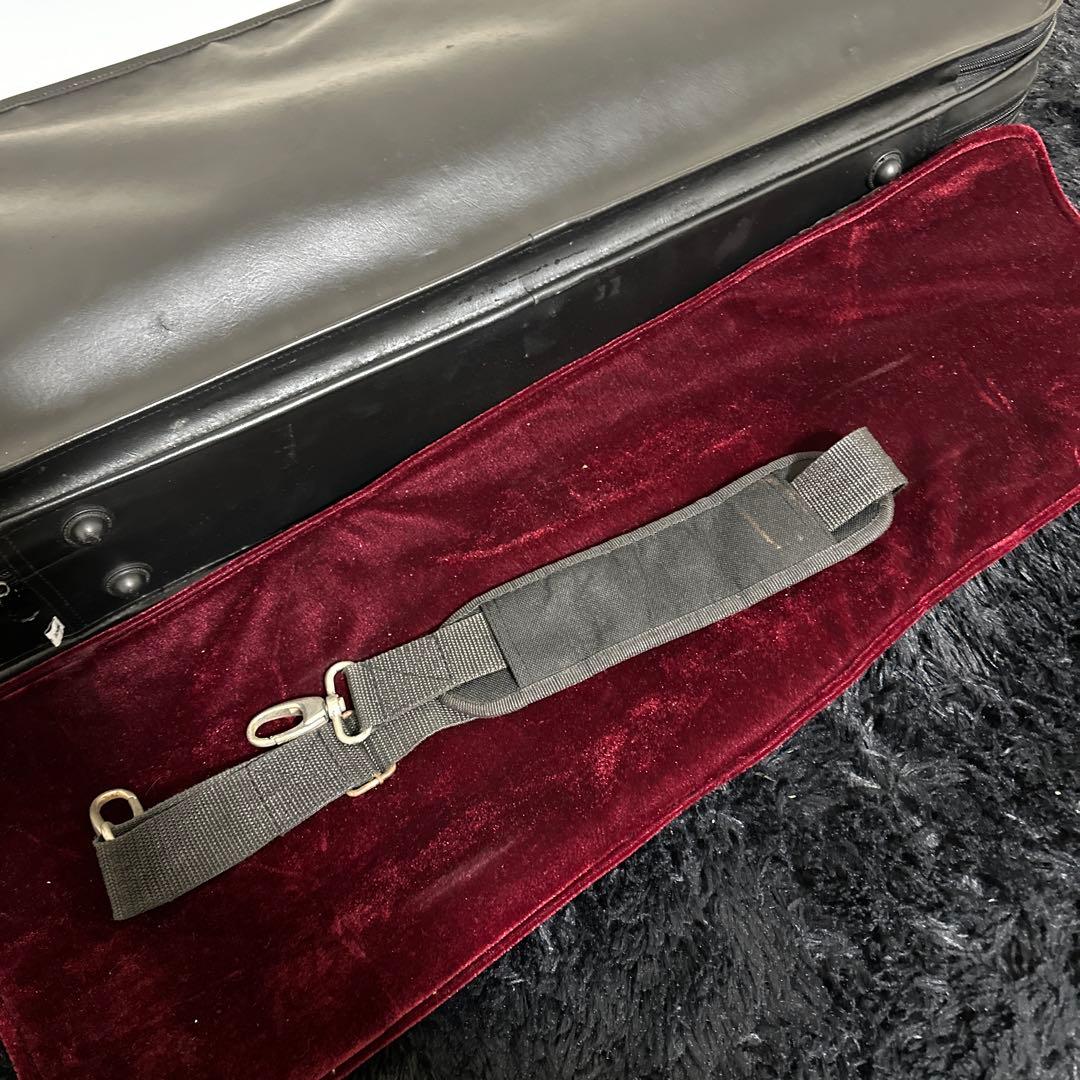 高級 ビオラケース 楽器全長77cm 弦楽器 ハードケース 湿度計付き