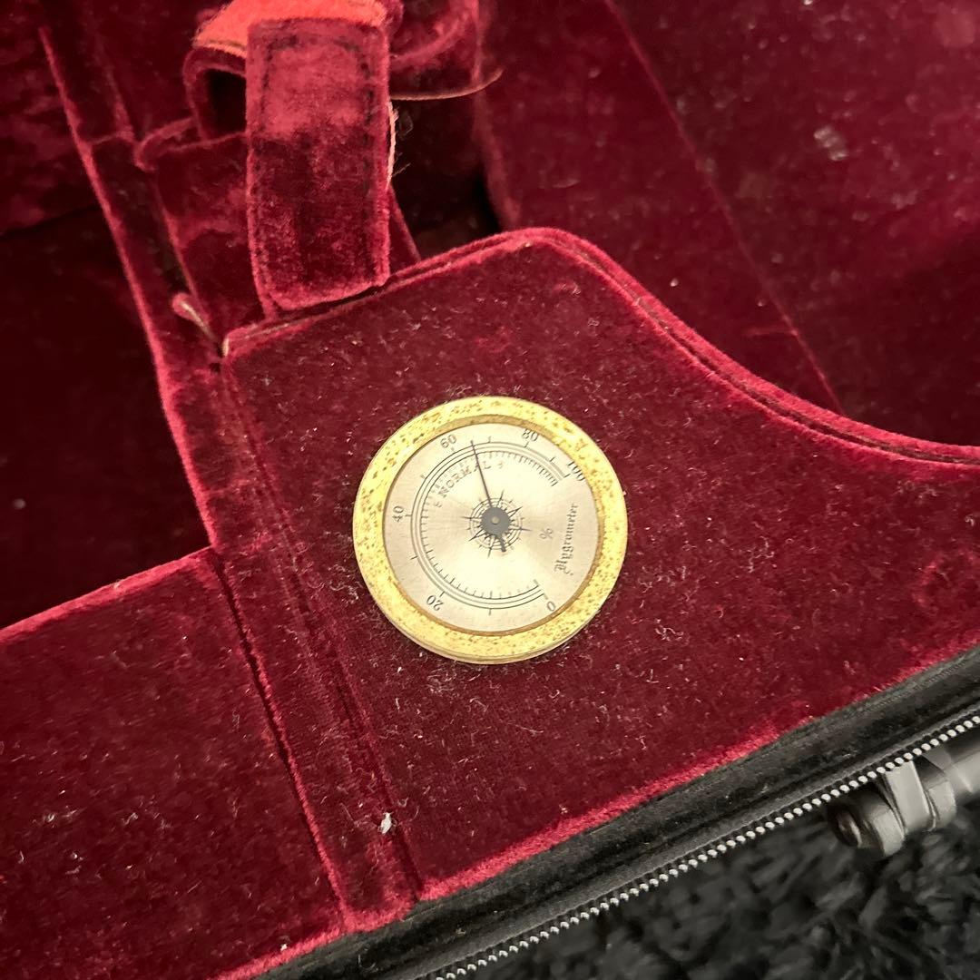 高級 ビオラケース 楽器全長77cm 弦楽器 ハードケース 湿度計付き