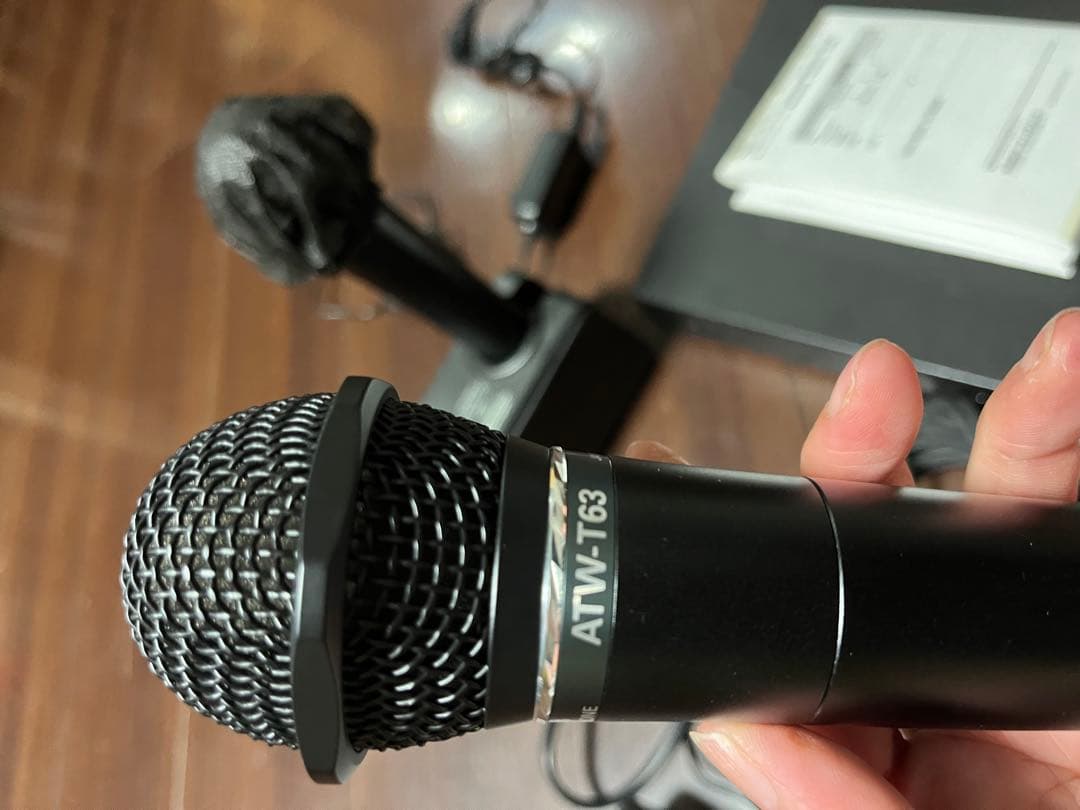 や*う様 audio technica ワイヤレスマイク&レシーバー