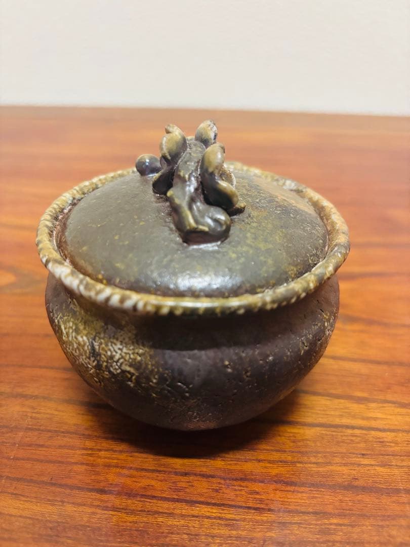 入江光人司/希少/備前焼/茶器/茶道具/宝瓶 /陶芸/急須