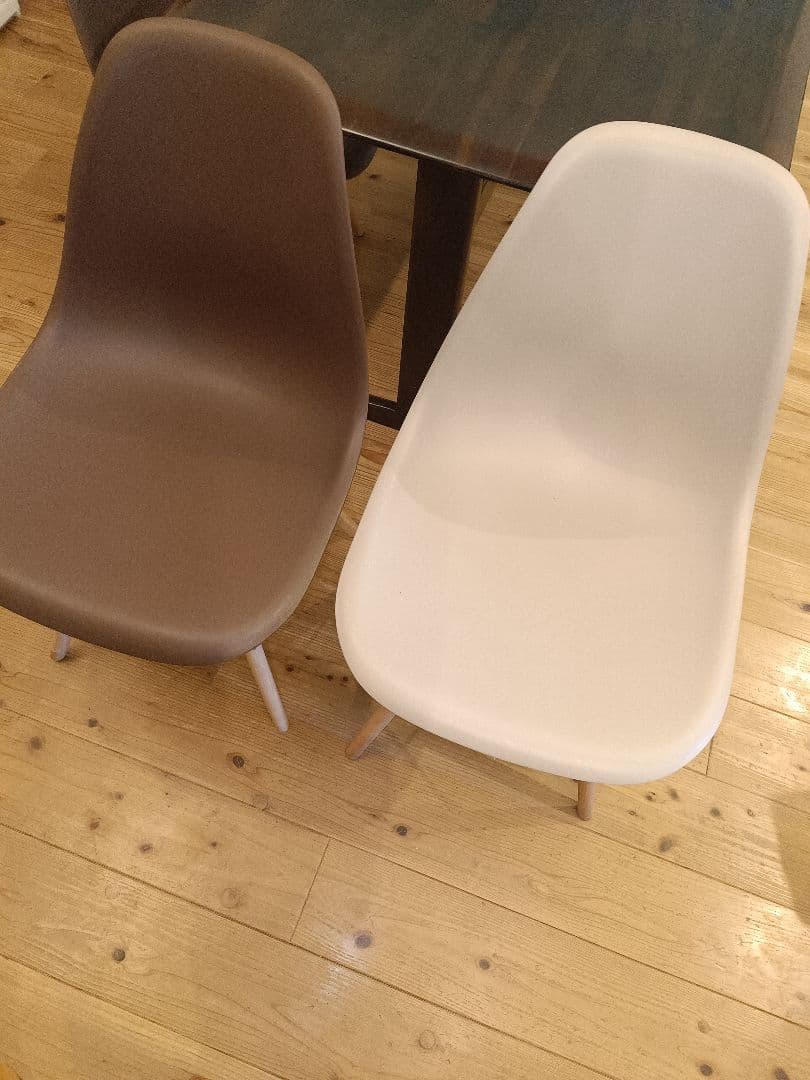 【福岡市＆近郊限定】ダイニングテーブル ダークブラウン 4脚付き