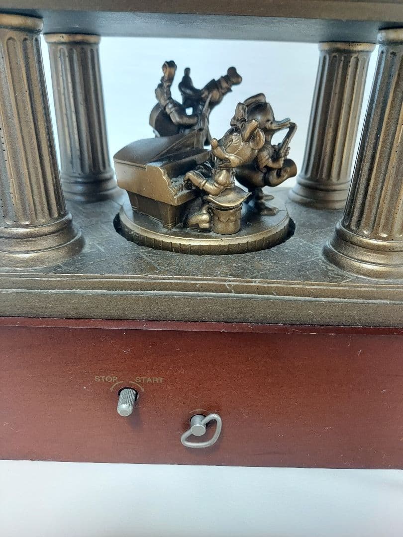 非売品】ミッキーマウス ブロンズ像 オルゴール - メルカリ