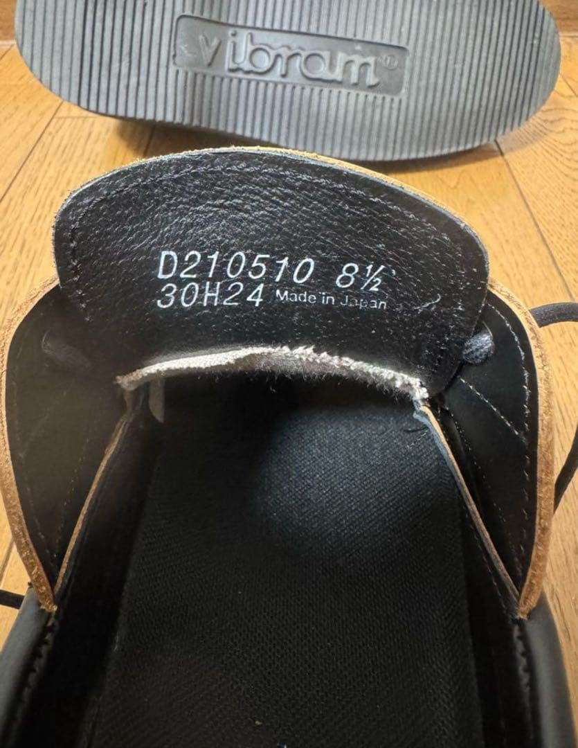 m*5様 未使用級　Danner ブローガン　茶芯