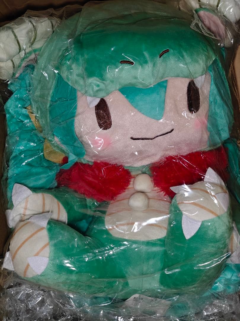 初音ミク 辰 2024 ふわぷち ぬいぐるみ LL セガ