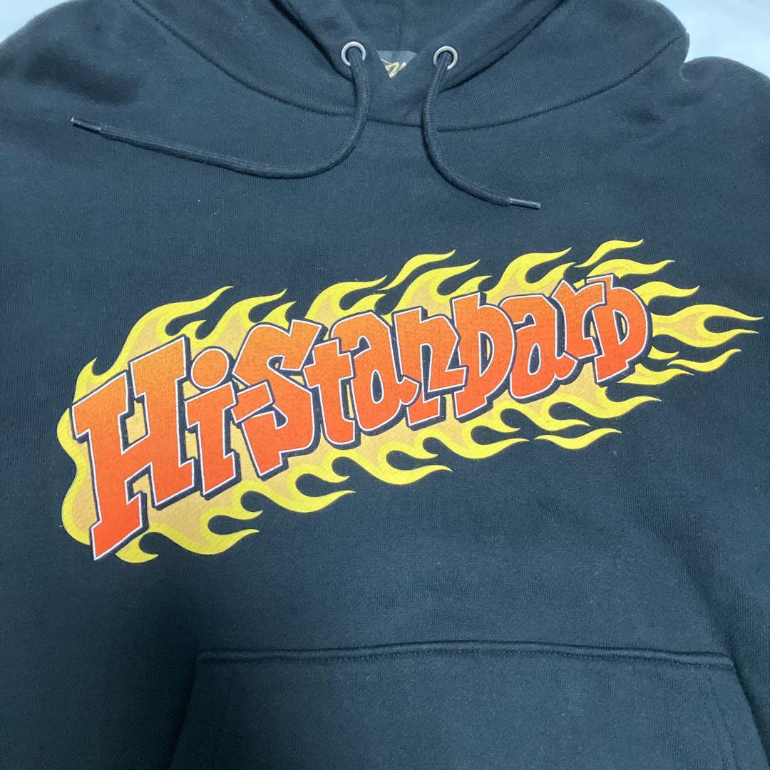 美品】 Hi-STANDARD ハイスタンダード パーカー ブラック M - メルカリ