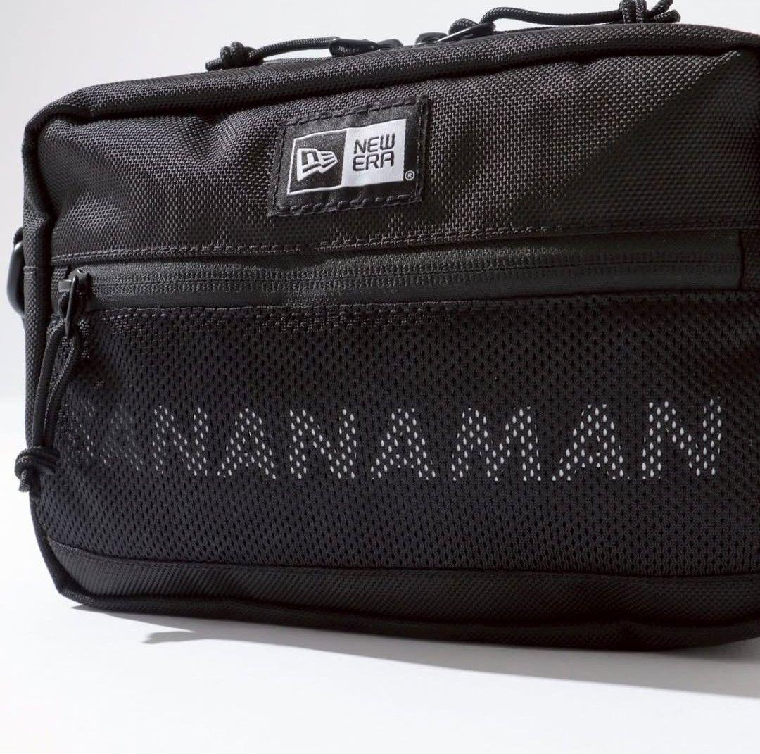 バナナマン バ帽 ブラック ショルダーバッグ ポップアップ bananaman