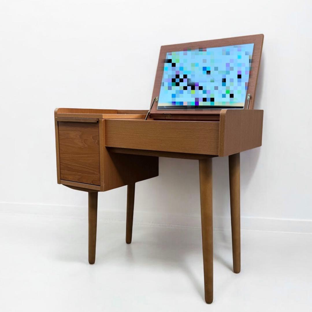 廃盤】unico ウニコ ALBERO アルベロ ドレッサー 鏡台 チーク材