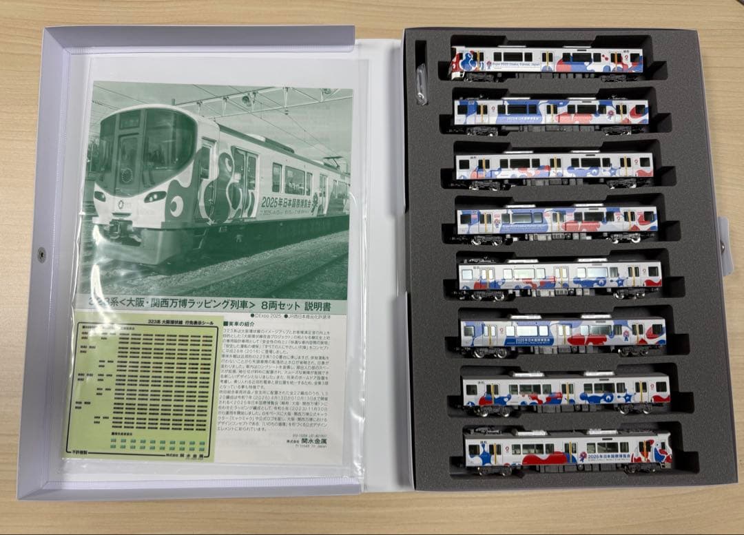 KATO 323系 【大阪・関西万博ラッピング列車】