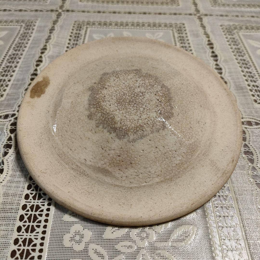 山口錠鐵造　茶道具　織部水指　陶印　共箱付