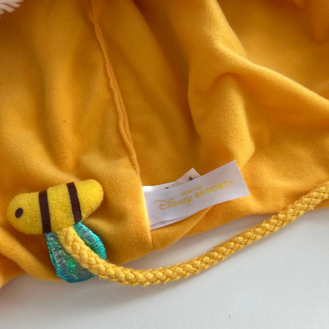 【レア】ディズニーファンキャップ　プーさん　スティッチ　ミニーちゃん　被り物　紫