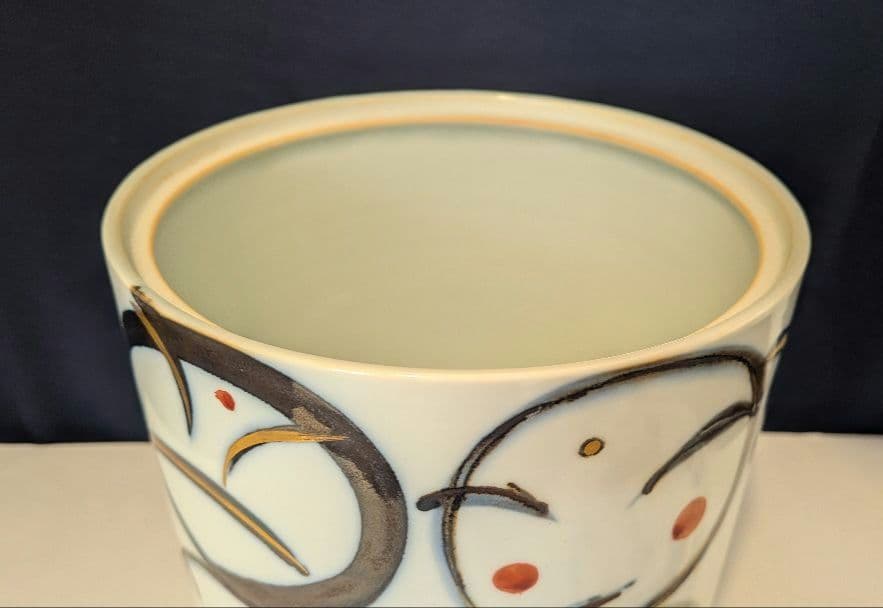 こども』水指 たくま作 茶道具 伊万里 水差し 池田拓磨