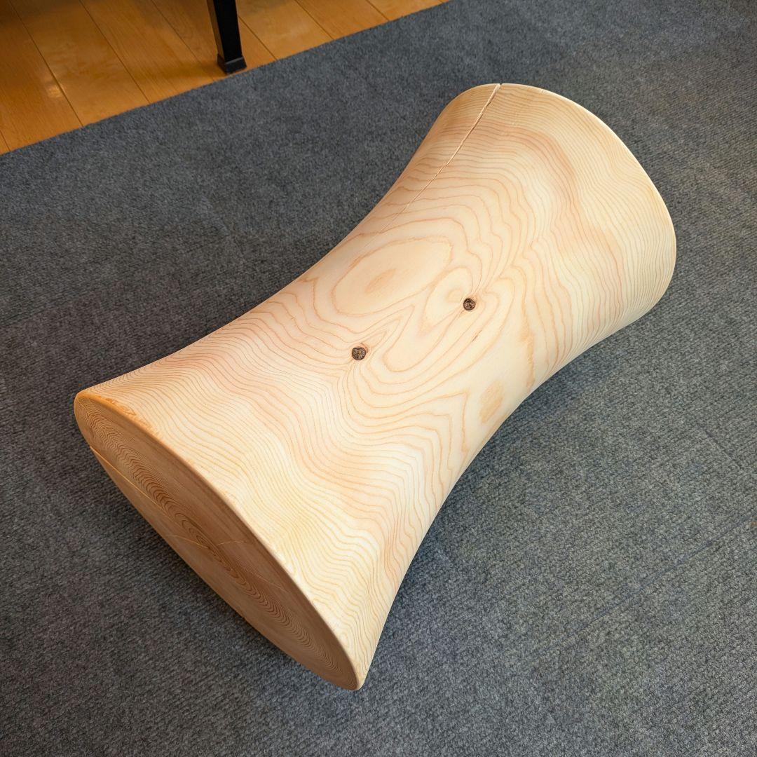 ppp様専用 檜 丸太 椅子 スツール 高さ約45.5㎝ ppp様専用 檜