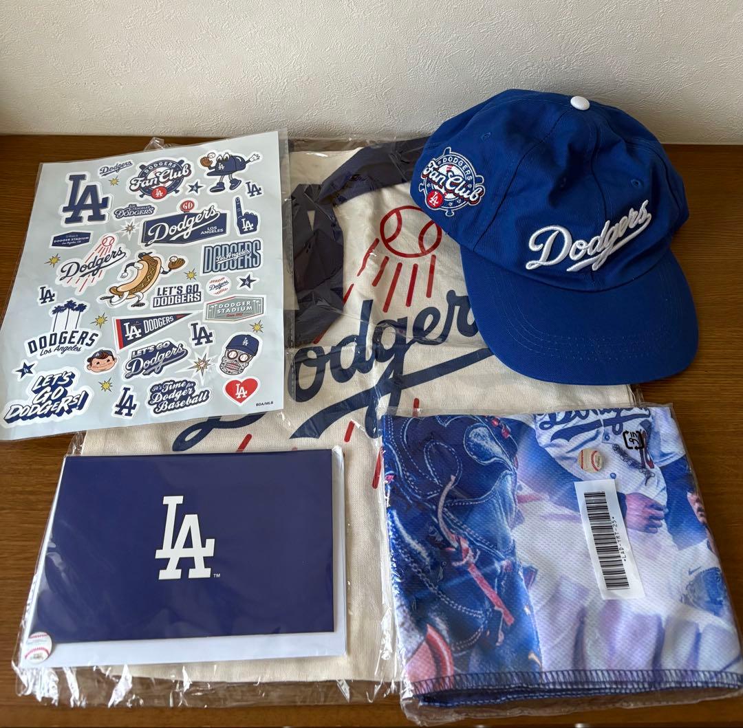 新品】ロサンゼルス・ドジャース ファンクラブMVP会員特典セット