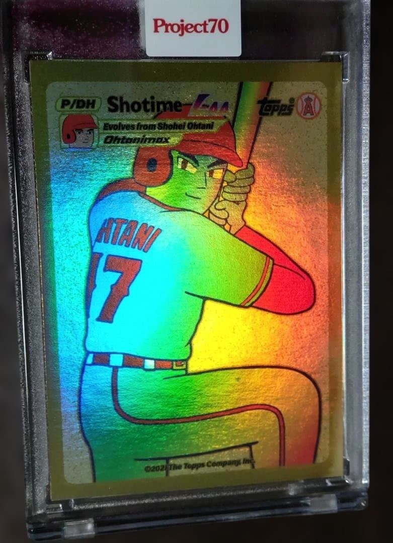 限定70 大谷翔平 Topps project70 #547 ポケモン風※激レア