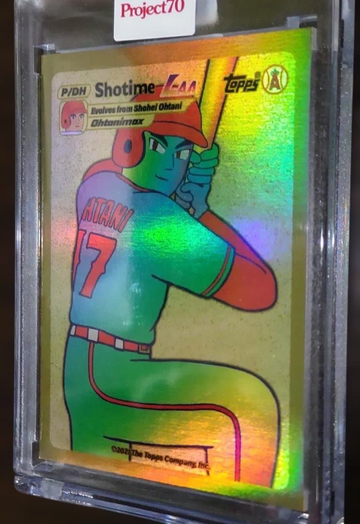 限定70 大谷翔平 Topps project70 #547 ポケモン風※激レア