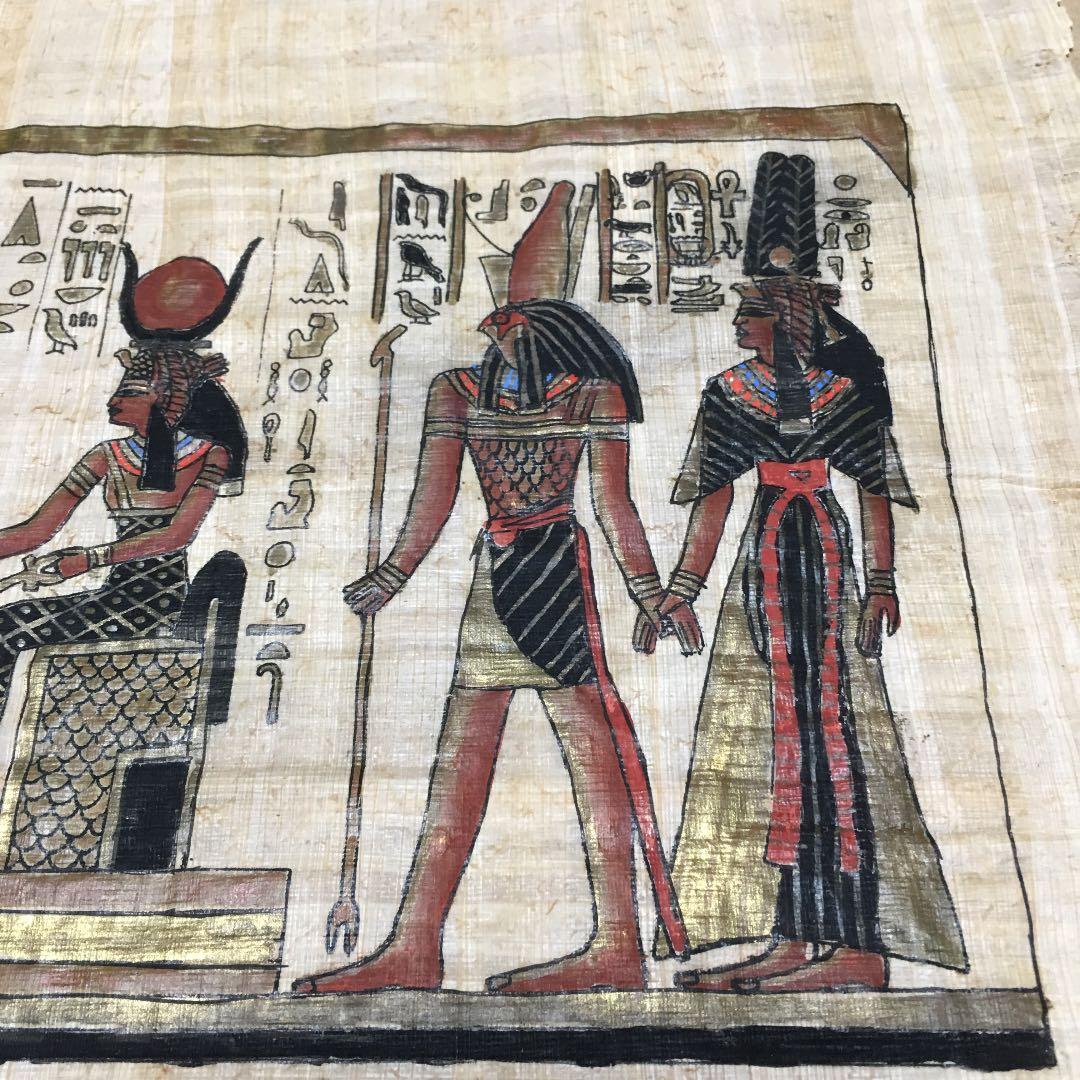 0476　パピルス 古代 エジプト 紙 絵画 その2