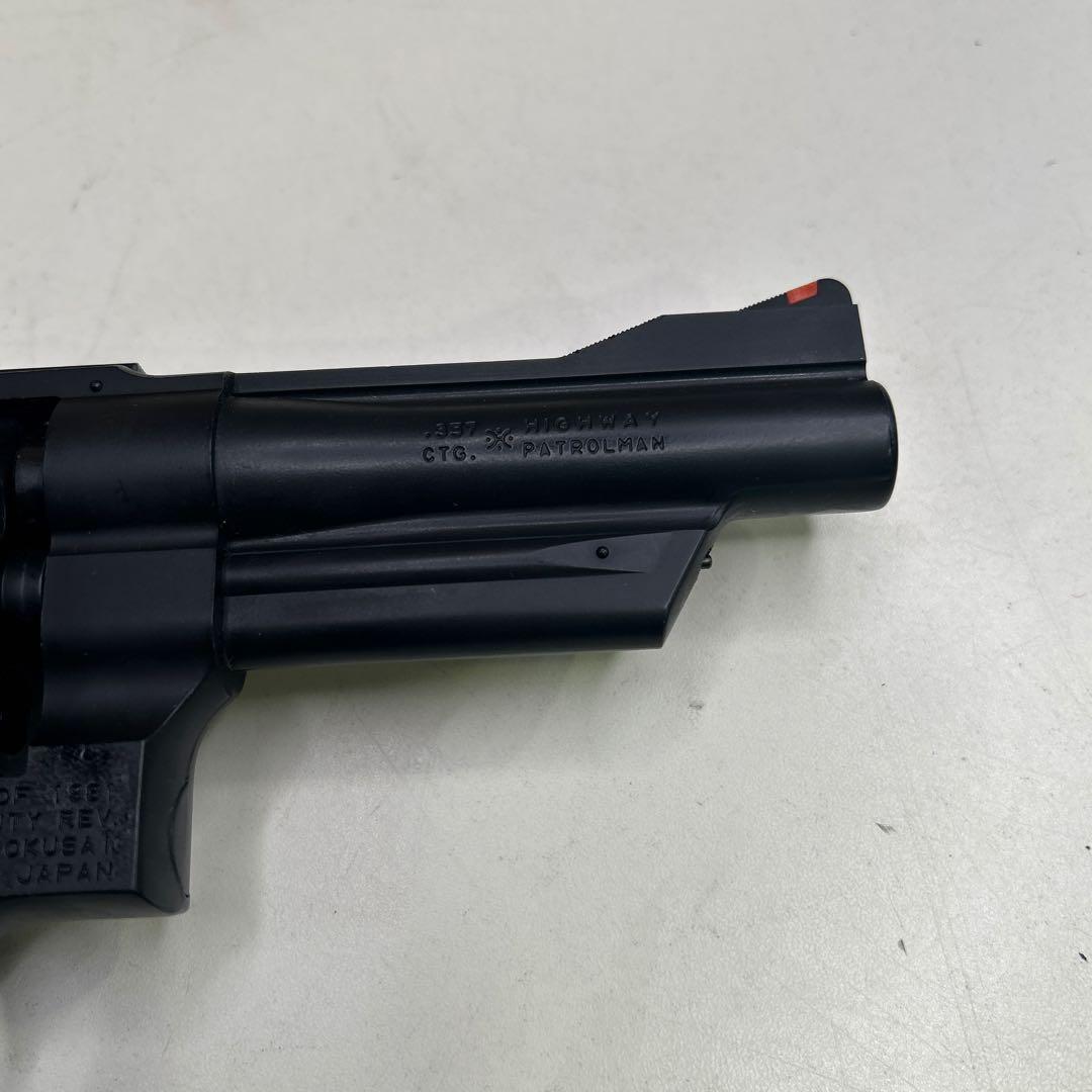 5687③コクサイ357 マグナム ハイウェイパロールマン モデルガン 1981