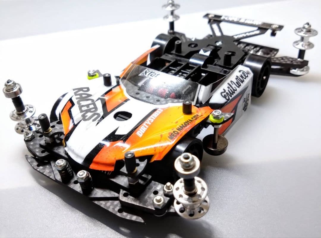 ミニ四駆 完成品 ライキリ 雷切 MSフレキ ミニ四駆完成品msフレキ ライキリ