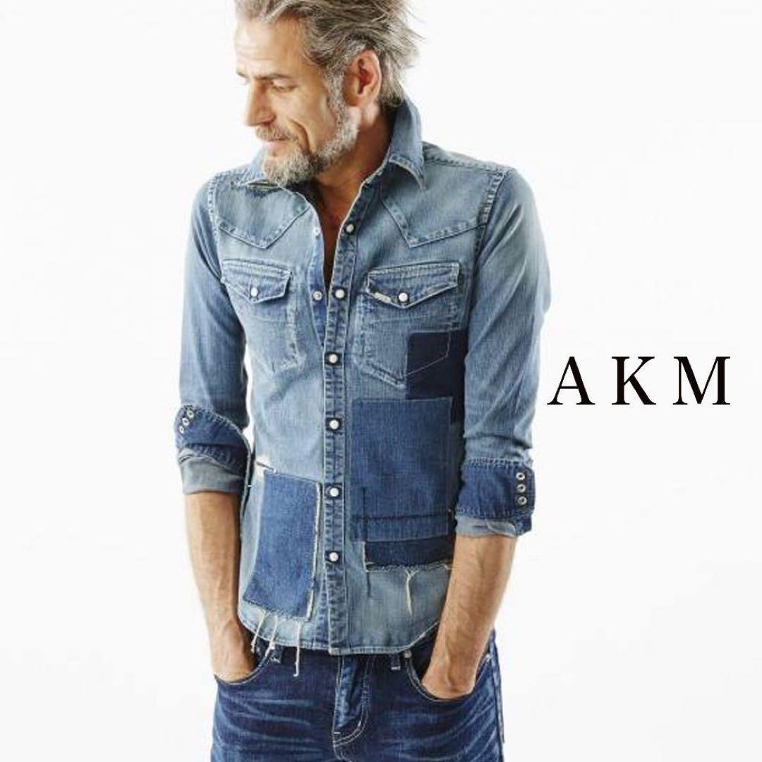 B'z 稲葉浩志さん着用モデルAKM デニムシャツ入手困難レア30周年