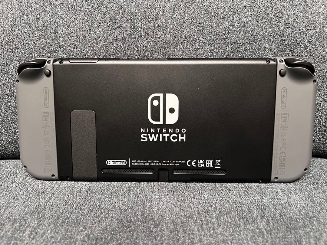 Switch 本体　ブラック　グレー　Nintendo 任天堂　付属品完備