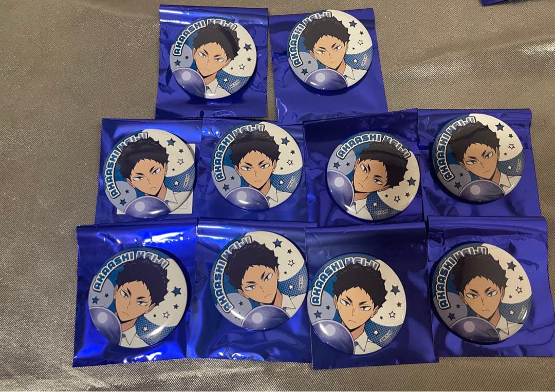 ハイキュー トレーディング缶バッジ ROUND1 コラボver. 赤葦10点