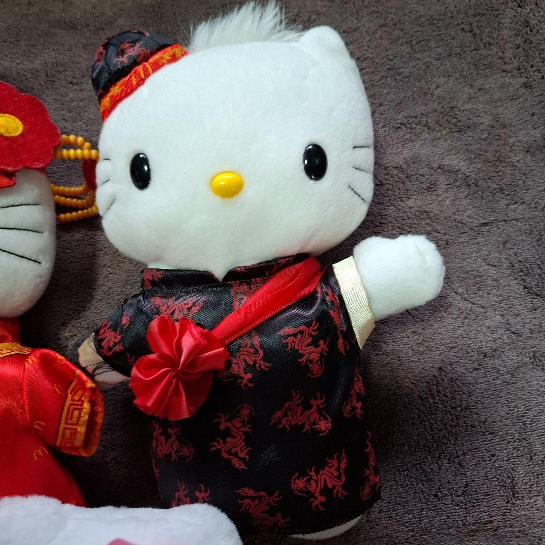 平成レトロハローキティ ぬいぐるみ8点セット