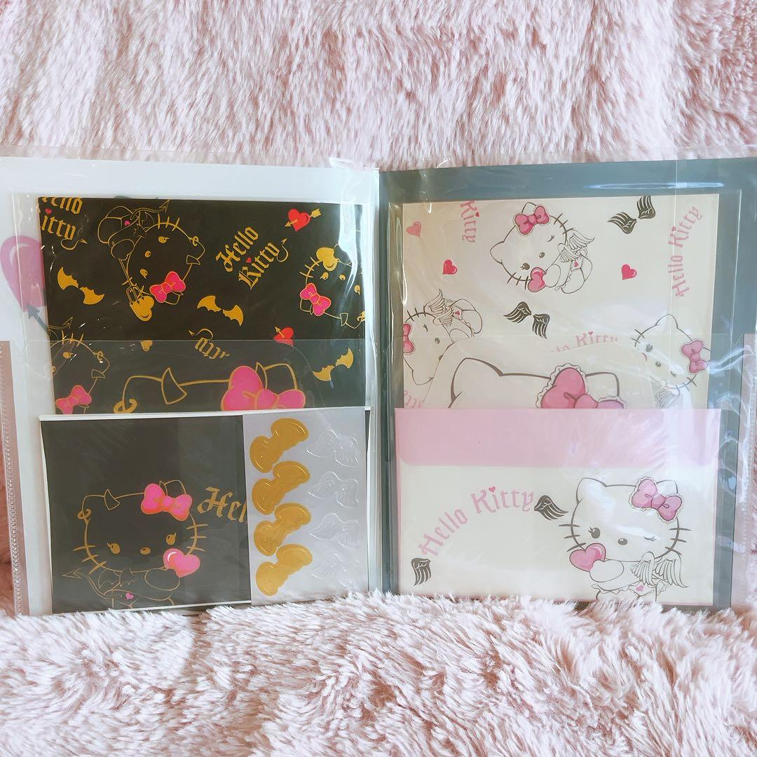 希少レア ハローキティ エンジェル デビル 2007 vivitex レター